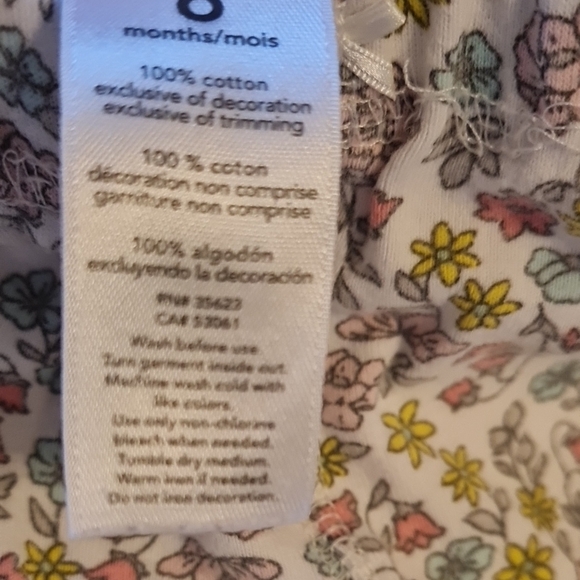 5/$20 Carter's Floral Little Girls Bottoms in Very good used condition, cute 😍 - Picture 5 of 5